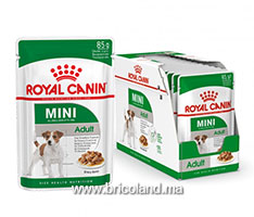 Mini adult en sauce 12 x 85g pour chien adult - Royal canin-thumbnail