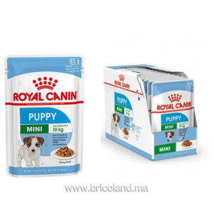 Mini puppy en sauce 12 x 85g pour chiots - Royal canin-0
