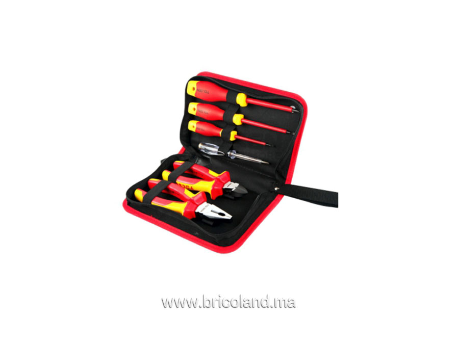 Trousse à outils 1000V 6 pièces - Tolsen-0