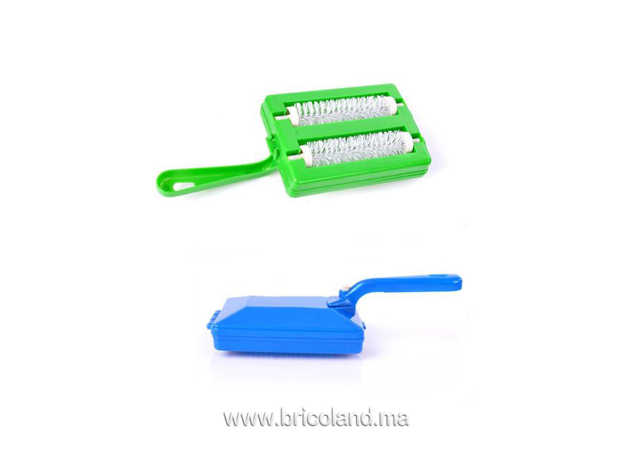 Brosse ramassage miettes en plastique-0