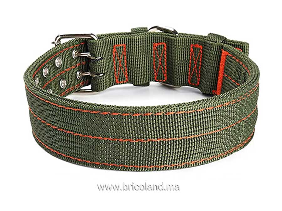 Collier basic durable nylon réglable pour chien de grande taille 0.5 x 5 x 70.5 cm.-0