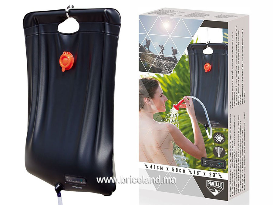 Douche solaire de camping portable 41 x 58 cm - Bestway-0