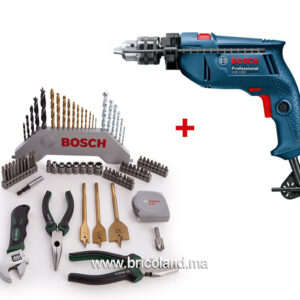 Pack Perceuse à percussion 550 W + 73 pièces - Bosch-0