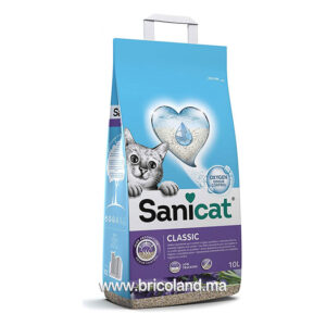 Litière minérale parfumée SANICAT 10L-0