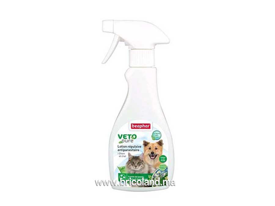 Lotion répulsive antiparasitaire pour chien et chat-0