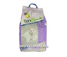 Litière minérale parfumée SANICAT 20L-thumbnail