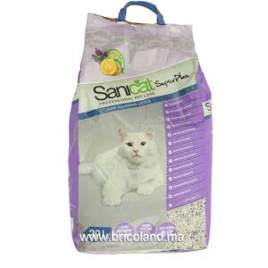 Litière minérale parfumée SANICAT 20L-0