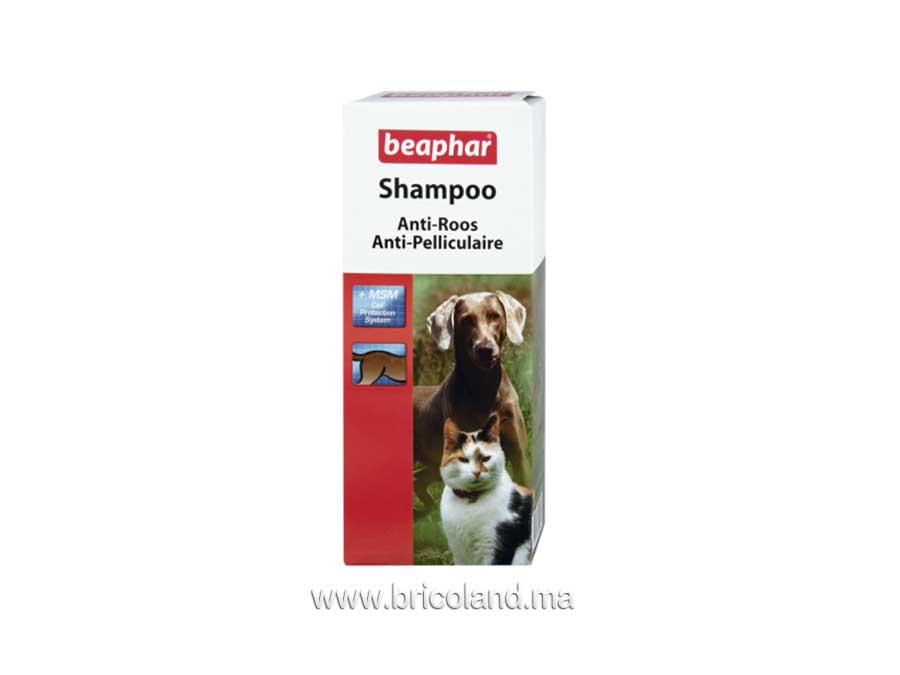 Shampooing Anti-Pelliculaire pour chien et chat 200 ML BEAPHAR-0