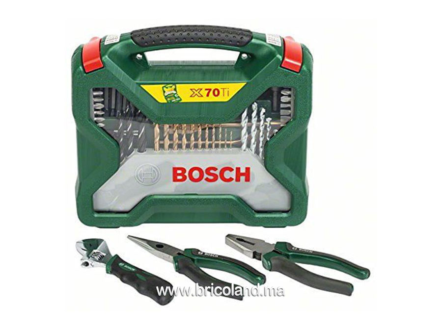 Jeu d'accessoires 70Ti + 3 outils - Bosch-0
