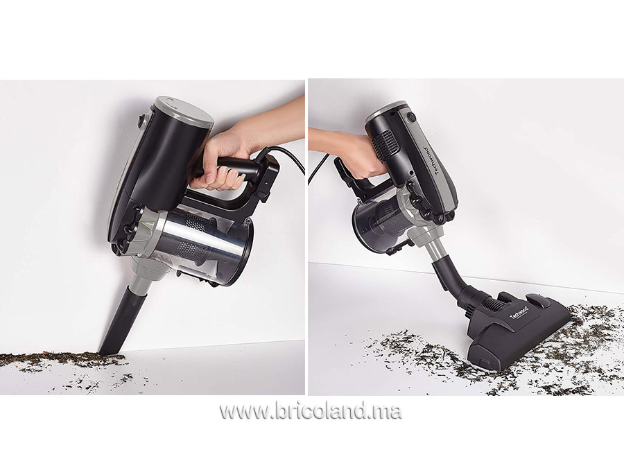 Aspirateur balai et à main cyclonique sans sac TAS-656 - Techwood-11733