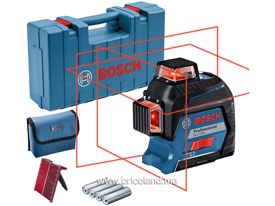 Laser lignes GLL 3-80 Professional - Bosch-0