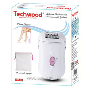Epilateur rechargeable 3V TEP-41 - Techwood-0