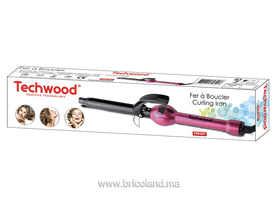 Fer à boucler TFB-027 - Techwood-11699