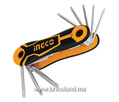 Jeu de 8 clés torx HHK14083 - INGCO-thumbnail