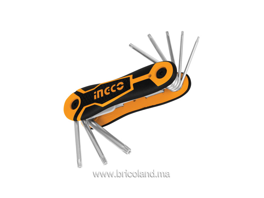 Jeu de 8 clés torx HHK14083 - INGCO-0