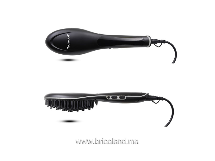 Brosse lissante céramique TBC-226L - Techwood-11690