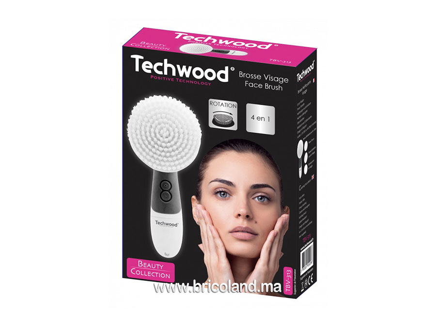 Brosse nettoyante visage rotative TBV-313 - Techwood-11711