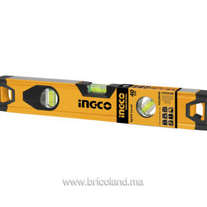 Niveau à bulles aluminium 40cm HSL08040 - INGCO-0