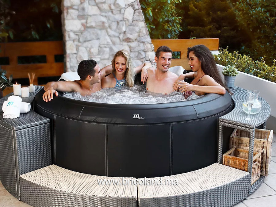 Jacuzzi gonflable Camaro 204x70cm 4-6 personnes - MSPA-11888