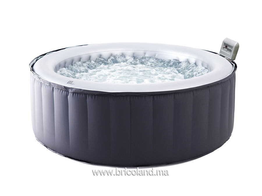 Jacuzzi gonflable Silver Cloud 204x70cm 4-6 personnes - MSPA-0