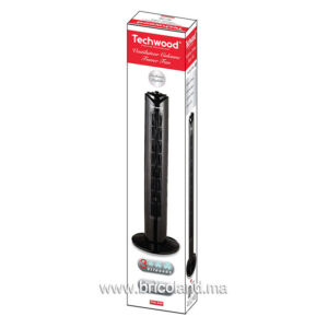 Ventilateur colonne 80cm TVC-626 - Techwood-0