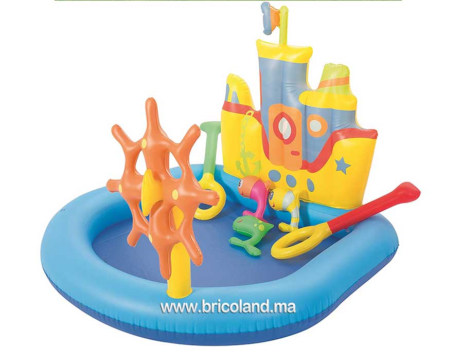 Aire de jeux pataugeoire Bateau 52211 - Bestway-0