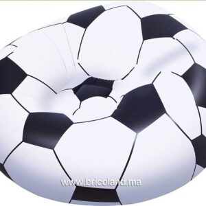 Coussin gonflable ballon de football Up In & Over 114 x 112 x 66 cm - Bestway-0
