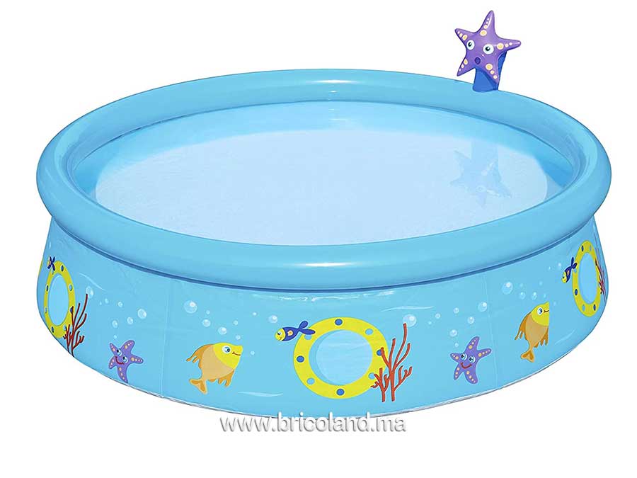 Piscine gonflable My First Fast Set 1.52m x 38cm 57326 Bestway-0