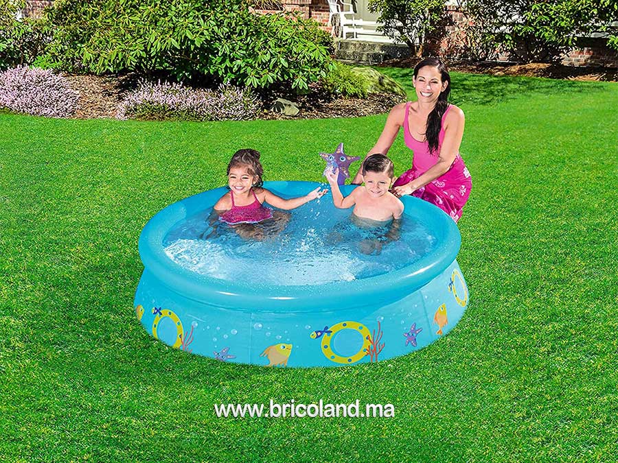 Piscine gonflable My First Fast Set 1.52m x 38cm 57326 Bestway-11986