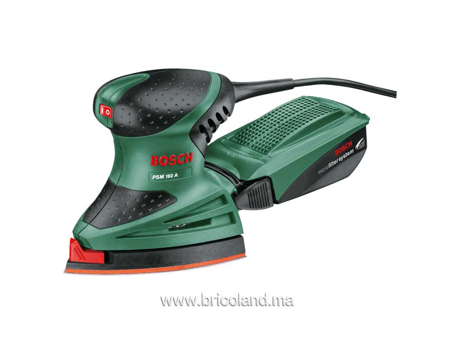 Ponceuse Multi PSM 160 A + 25 feuilles abrasifs - Bosch-0