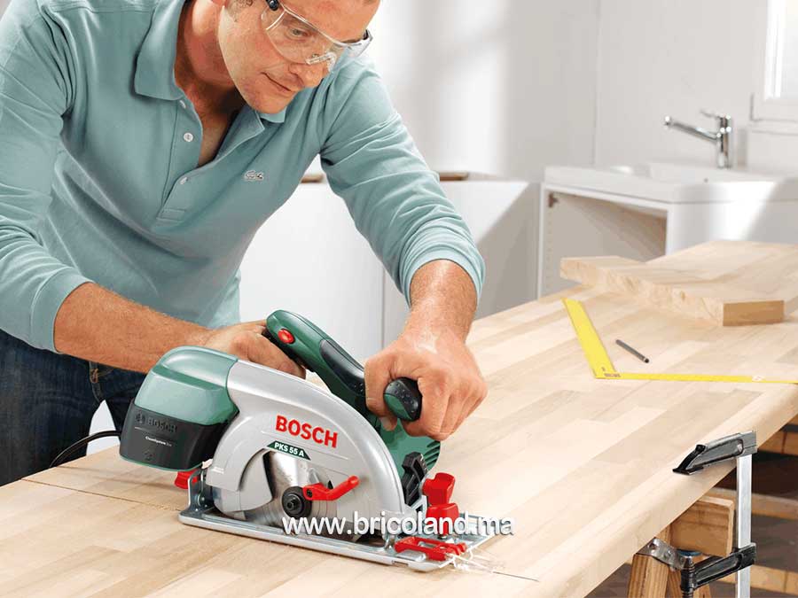 Scie circulaire PKS 55 A 160mm + Lame offerte - Bosch-12293