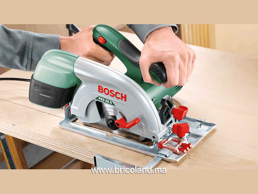 Scie circulaire PKS 55 A 160mm + Lame offerte - Bosch-12292