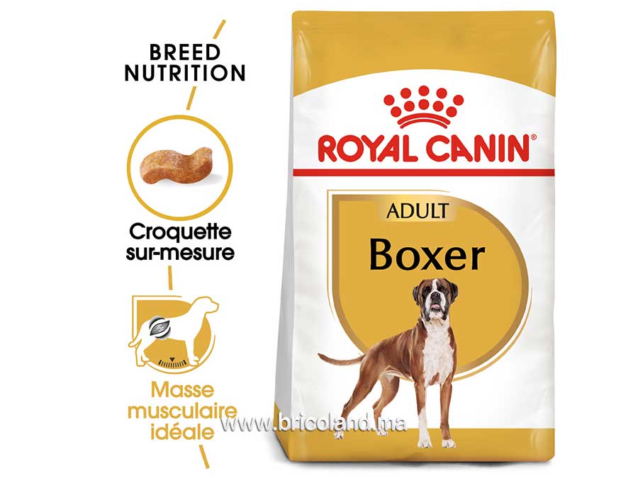 Croquettes pour chien Boxer Adulte - 12 Kg - Royal Canin-12084