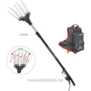 Peigne à olive télescopique Murcielago avec batterie Drive 1504S - Zanon-0