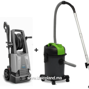 Pack Nettoyeur haute pression 125 bar + Aspirateur eau et poussière 1400 w COMET-0