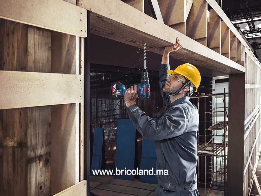 Perceuse-visseuse à percussion sans fil GSB 18V-50 Professional - Bosch-12665