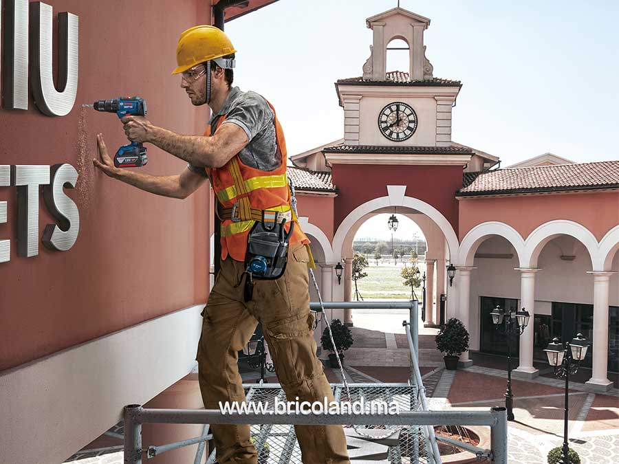 Perceuse-visseuse à percussion sans fil GSB 18V-50 Professional - Bosch-12664