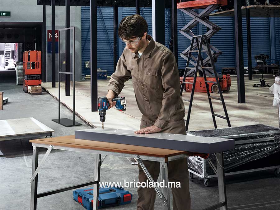 Perceuse-visseuse à percussion sans fil GSB 18V-50 Professional - Bosch-12662