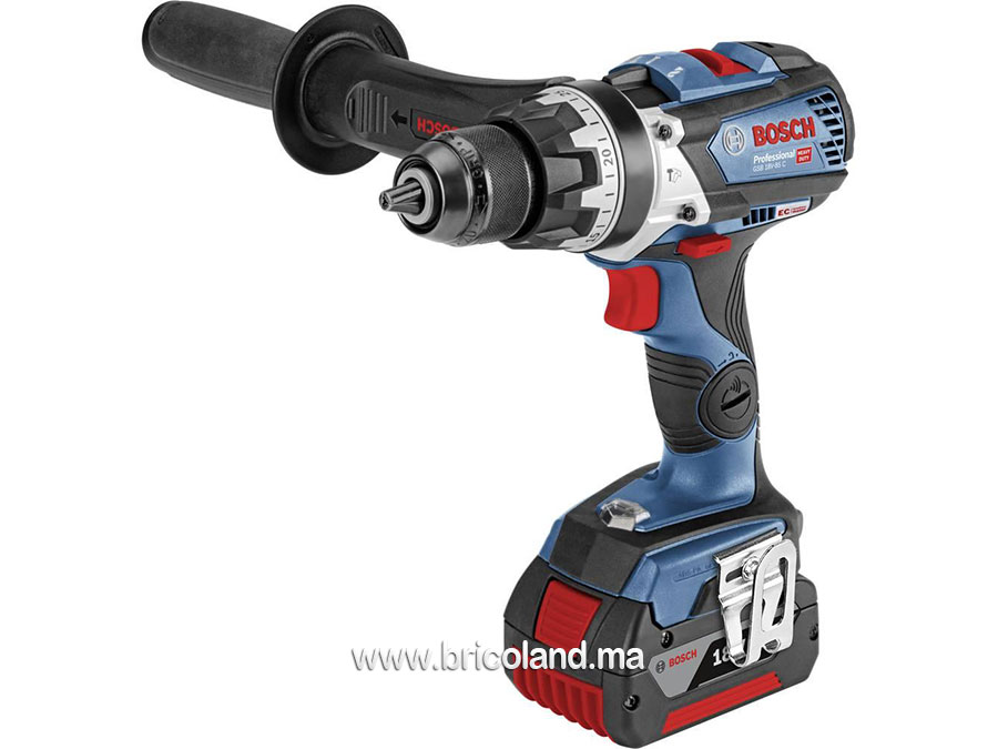 Perceuse-visseuse à percussion sans fil GSB 18V-85 C Professional - Bosch-0