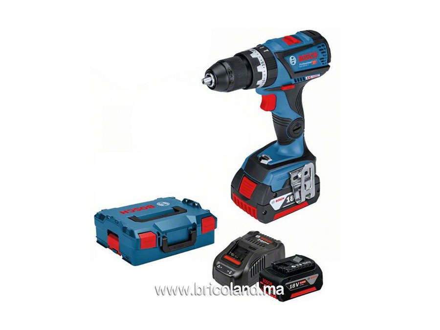 Perceuse-visseuse à percussion sans fil GSB 18V-60 C Professional - Bosch-12677