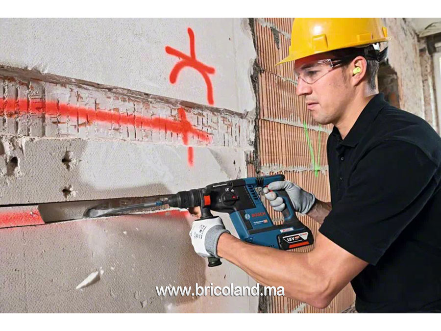 Perforateur sans-fil SDS plus GBH 18V-26 F Professional - Bosch-12724