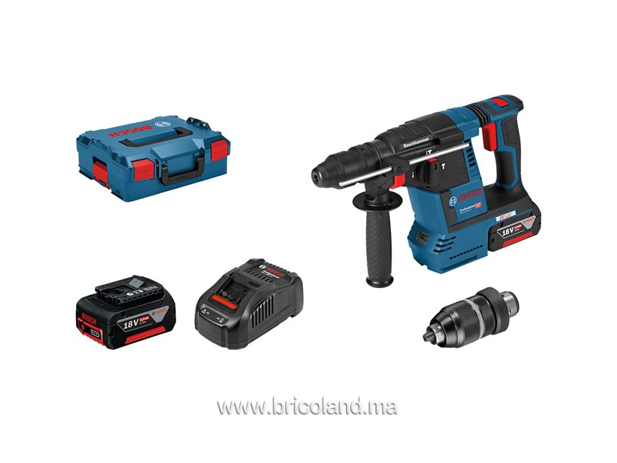 Perforateur sans-fil SDS plus GBH 18V-26 F Professional - Bosch-0