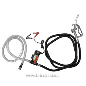 Pompe distributeur diesel 12V avec pistolet - JBM-0
