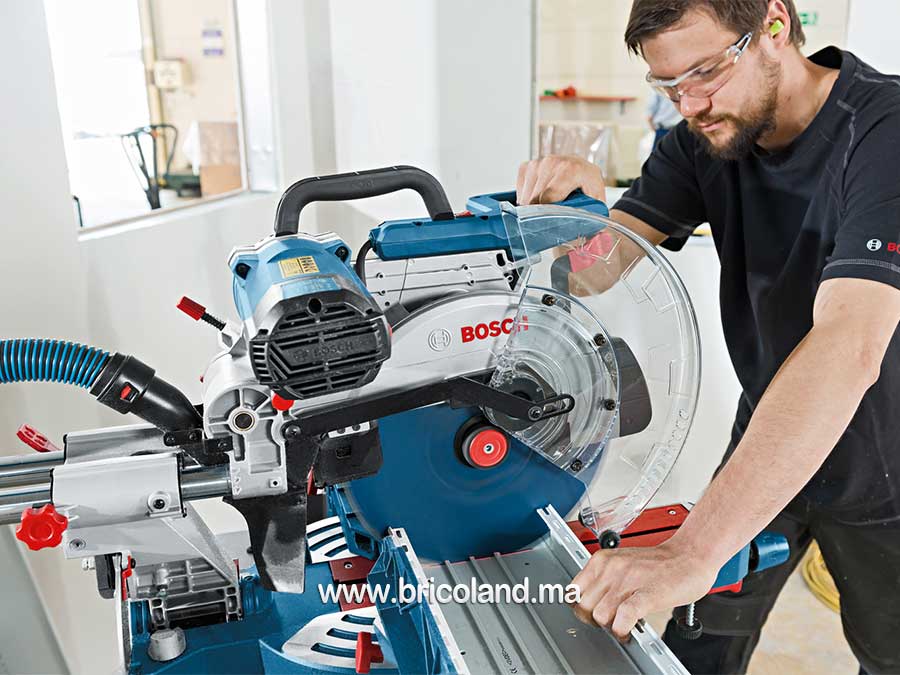 Scie à onglets radiale GCM 12 SDE Professional - Bosch-12641