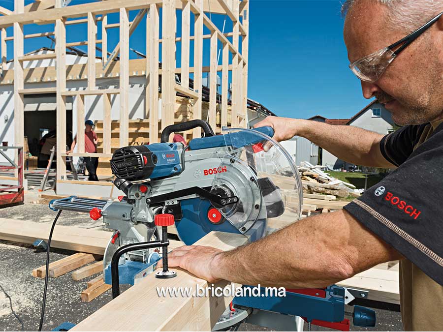 Scie à onglets radiale GCM 12 SDE Professional - Bosch-12642