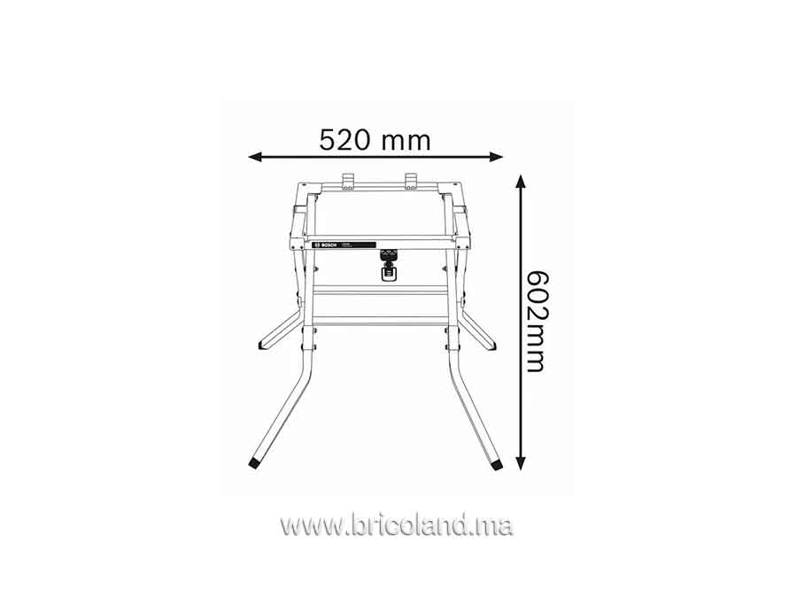 Support de travail GTA 600 Professional - Bosch-12643