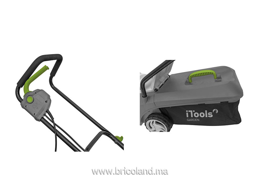 Tondeuse à gazon électrique 1200W - ITOOLS-12691