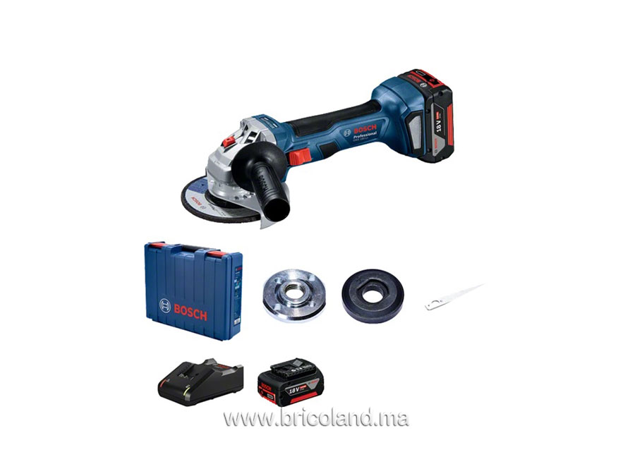 Meuleuse angulaire sans fil GWS 180-LI Professional - Bosch-0
