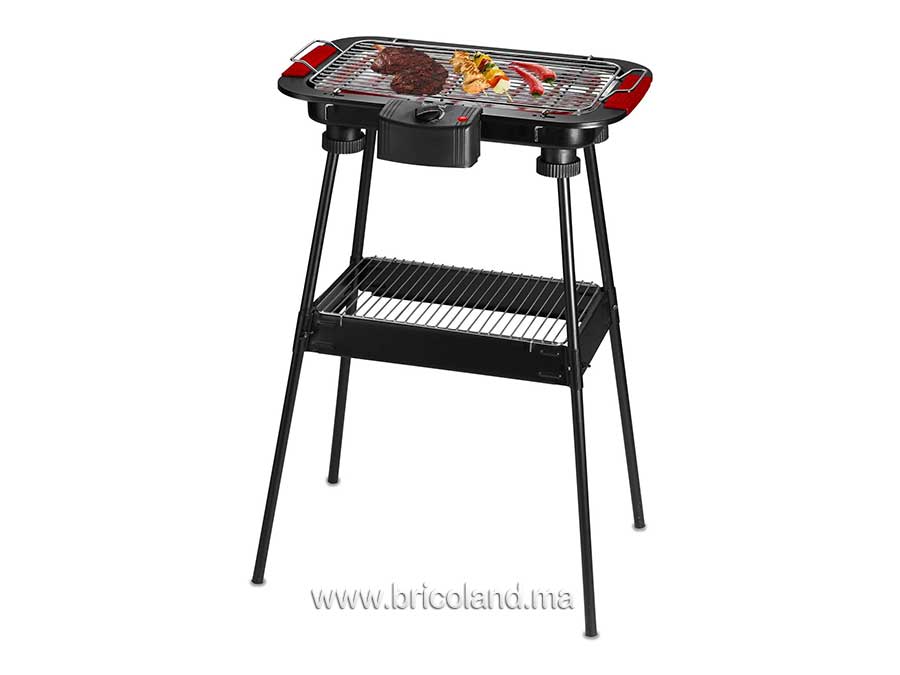 Barbecue électrique sur pieds TBQ-825P - Techwood-0