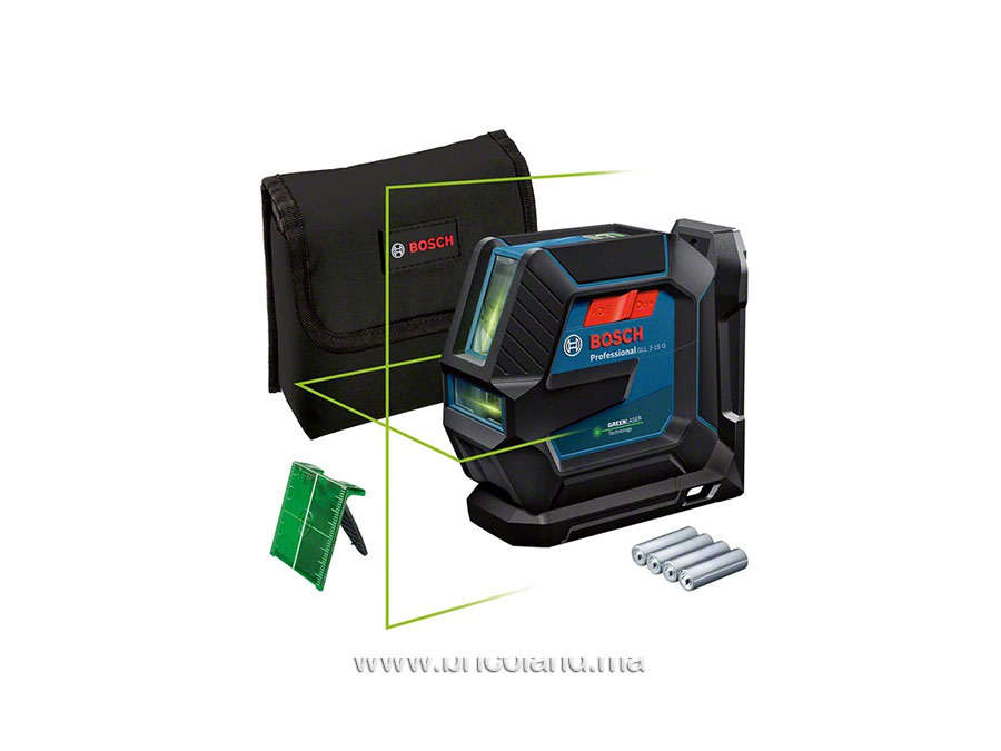 Laser lignes GLL 2-15 G Professional - Bosch-0